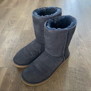 Navy Blue Classic Short UGG Boots